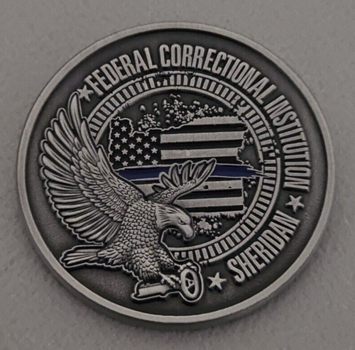 Moneda Desafío Oficina Federal de Prisiones, FCI Sheridan, OR, Desde 1989