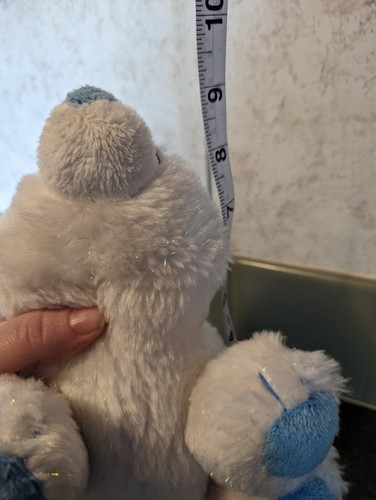 Ganz Webkinz Arctic Polar Bear Plush Stuffed animal White Blue nose and feet 9in - Picture 8 of 10