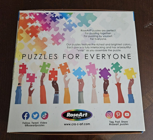 ROSEART HOME COUNTRY "CAPE ANN" puzzle 1000 pezzi completo - Foto 3 di 3