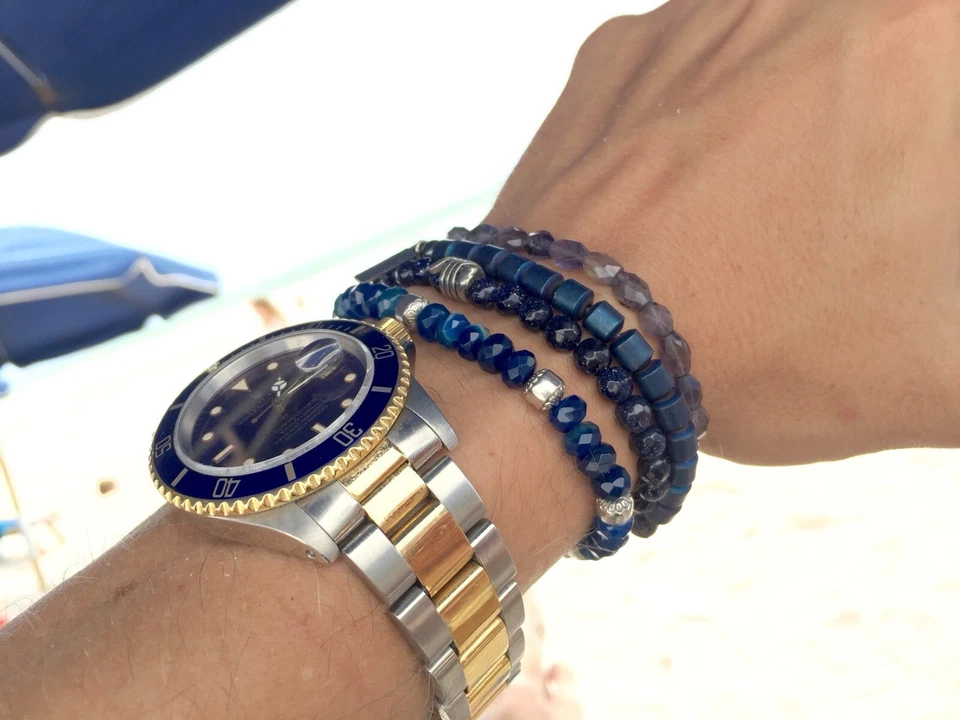 ROLEX SUBMARINER 16803 BLUESY устрицы 2-тон часы 18K золото/сталь группы - Изображение 2 из 4