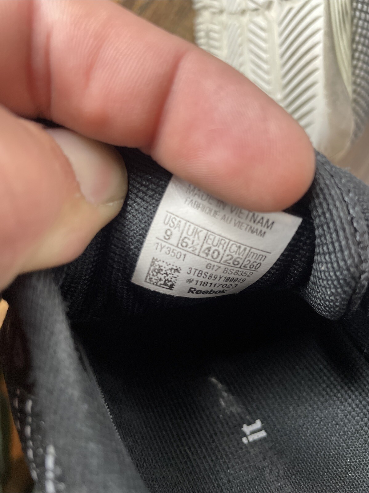 Reebok Crossfit Womens Size 9 Nano 7 Weave Jogging Workout Gym Shoes Black White thumbnail 6