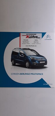 Citroen: Berlingo Multispace (Prospekt-Broschüre); Jan.2017