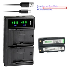 Kastar Ei-D-Li1 Battery LTD2 USB Charger for Trimble R4, R6, R7, R8, R8 GPS