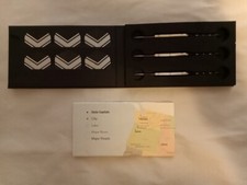 Marlboro Limited Edition Steel Tip Darts Set of 3 With 6 Flights  Map NIB
