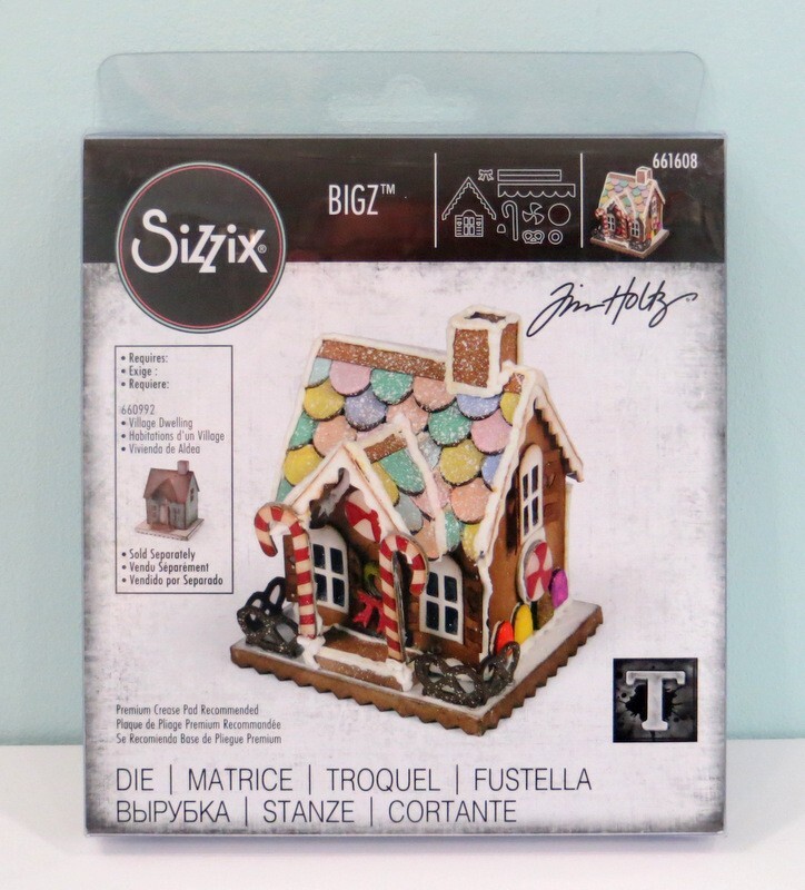 Tim Holtz ~ Sizzix BigZ Die ~ Village Gingerbread ~ 661608