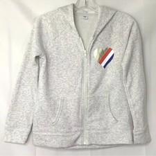 Girls Old Navy Zip-Front Hoodie with Pockets Size XL/14