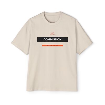 Men's Heavy Oversized Tee - THE COMMISSION