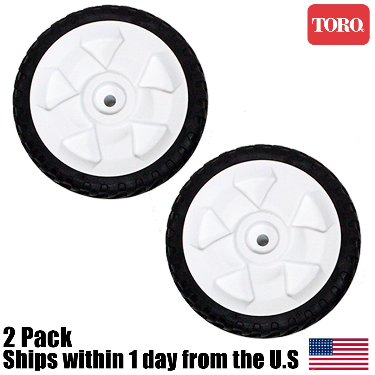 Toro 3200 Rear Rims 2PK Genuine OEM Toro Recycler 20332 20333 20334 20340 20372 21329 21319 ...