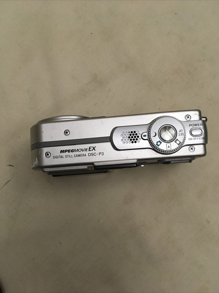 Sony Cyber-shot DSC-P3 2.8MP Digital Camera - Silver for Sony Cyber-shot DSC-P3 2.8MP Digital Camera - Silver for