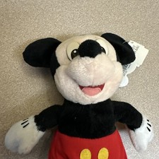 Disney Mickey Mouse Plush - Mini Bean Bag - 9 Inches Vintage Mouseketoys Edition