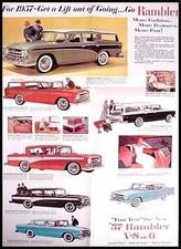 1957 Rambler Color Brochure Cross Country Wagon 1957 Rambler Color Brochure Cross Country Wagon