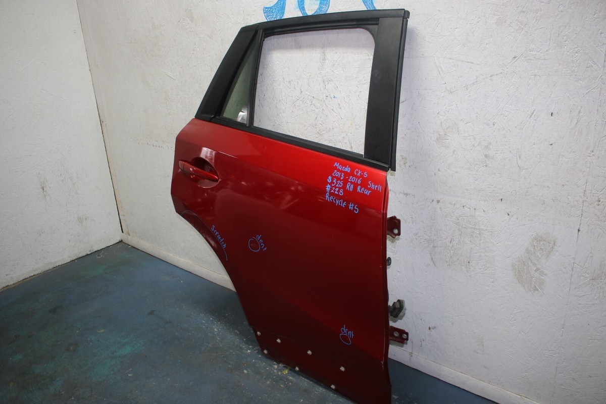 2013 2016 MAZDA CX5 RIGHT SIDE REAR DOOR SHELL | eBay