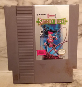3 Vntg Nintendo NES Games - SIMON'S QUEST, ROGER RABBIT, TINY TOONS w/ Manual