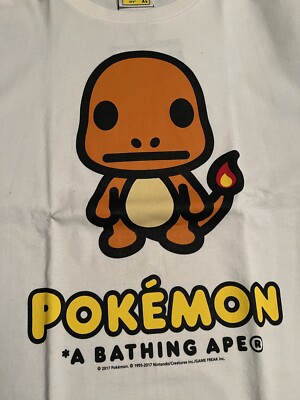 Bape Pokemon Charmander Tshirt | eBay