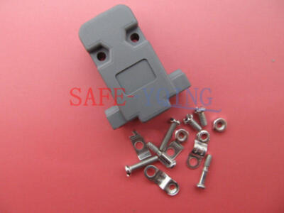 D-SUB 10pcs  for 9 Pin Plastic DB9 Hood Cover