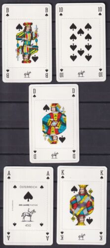 Austria 2024 Piatnik Playing Cards, Unusual stamps MNH** - Picture 4 of 5