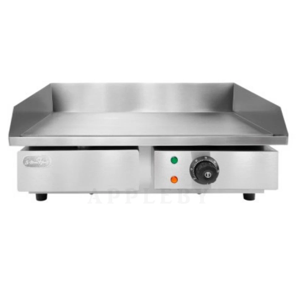 Electric Griddle Grill Hot Plate Cooktop Commercial Shop BBQ Cook Benchtop NEW - image 2 of 4