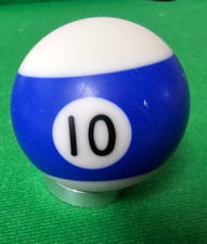 VTG Replacement Billiard Pool Ball 2 1/4" Diameter Standard  10 Stripe Blue  