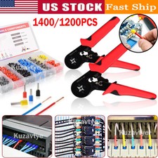 2800X Ferrule Crimping Tool Kit with Ferrule Crimper Insulated Wire End Terminal
