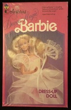 Colorforms Dance Magic Barbie Dress-up Doll Barely Used  As Is  