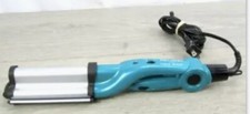TIGI Bed Head Wave Artist Tourmaline Ceramic Deep Waver Curling Iron Blue Tested