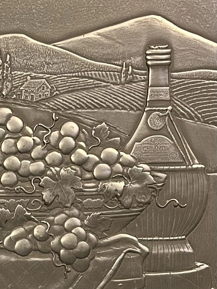 Azulejo placa mural metal salpicadero cocina Foto 4 de 4