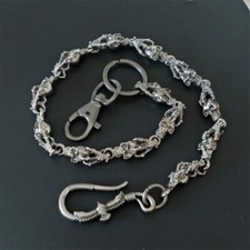 Women Punk Ghost Wallet Retro Metal Keychain Jeans Pants Chain Men Bag DIY Strap