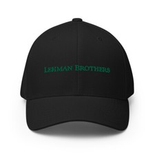 Vintage Lehman Brothers Baseball Cap Stock Market Trader Gift Embroidery Dad Hat