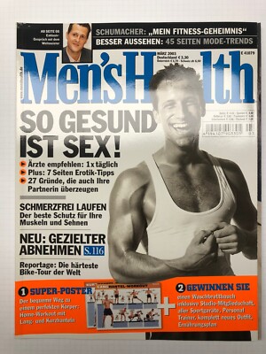 Men´s Health   Das Männer Magazin/ Ausgabe März 2003