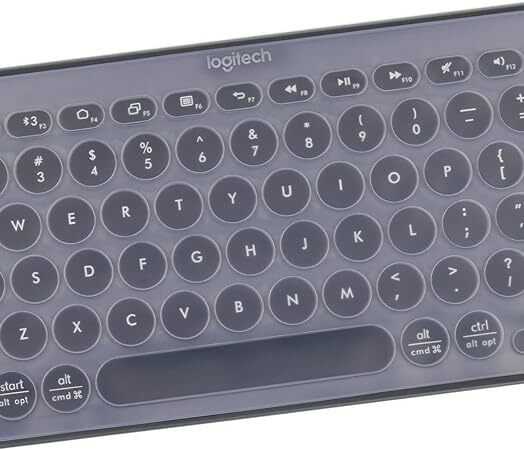 Design for Logitech K380 Multi-Device Bluetooth Keyboard Waterpr Keyboard Cover