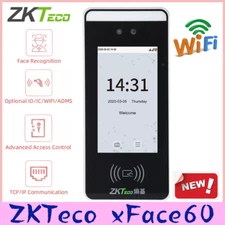 ZKteco Xface60 Face Recognition Door Access Control Time Attendance Machine 5in
