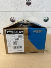 Dupont TY212SWHSM003000 TYVEK 400, White Lab Coats (30 pcs) Size: SM