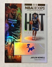 2019-20 Panini NBA Hoops - Hot Signatures Rookies Jaylen Nowell #HR-JNW (AU, RC)