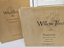 Vintage Willow Tree Nativity Complete Set Artist Designed Demdaco Christmas