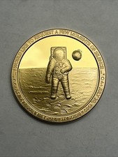 Apollo 11 1969-2019 50th Anniversary of Moon Landing Buzz Aldrin Medal Medallion