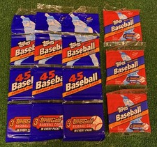 LOT OF (6) 1993 TOPPS BASEBALL SERIES 1 UNOPENED CELLO & RACK PACKS! JETER RC?