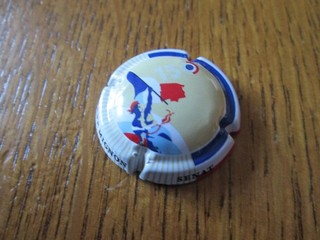 capsule de champagne Pierre MIGNON 150 Ans du SENAT