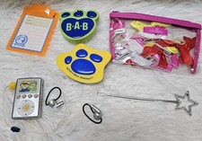 BAB Build A Bear Accessories Lot Headphones Brushes Clipboard Wand Bows 6 Pieces