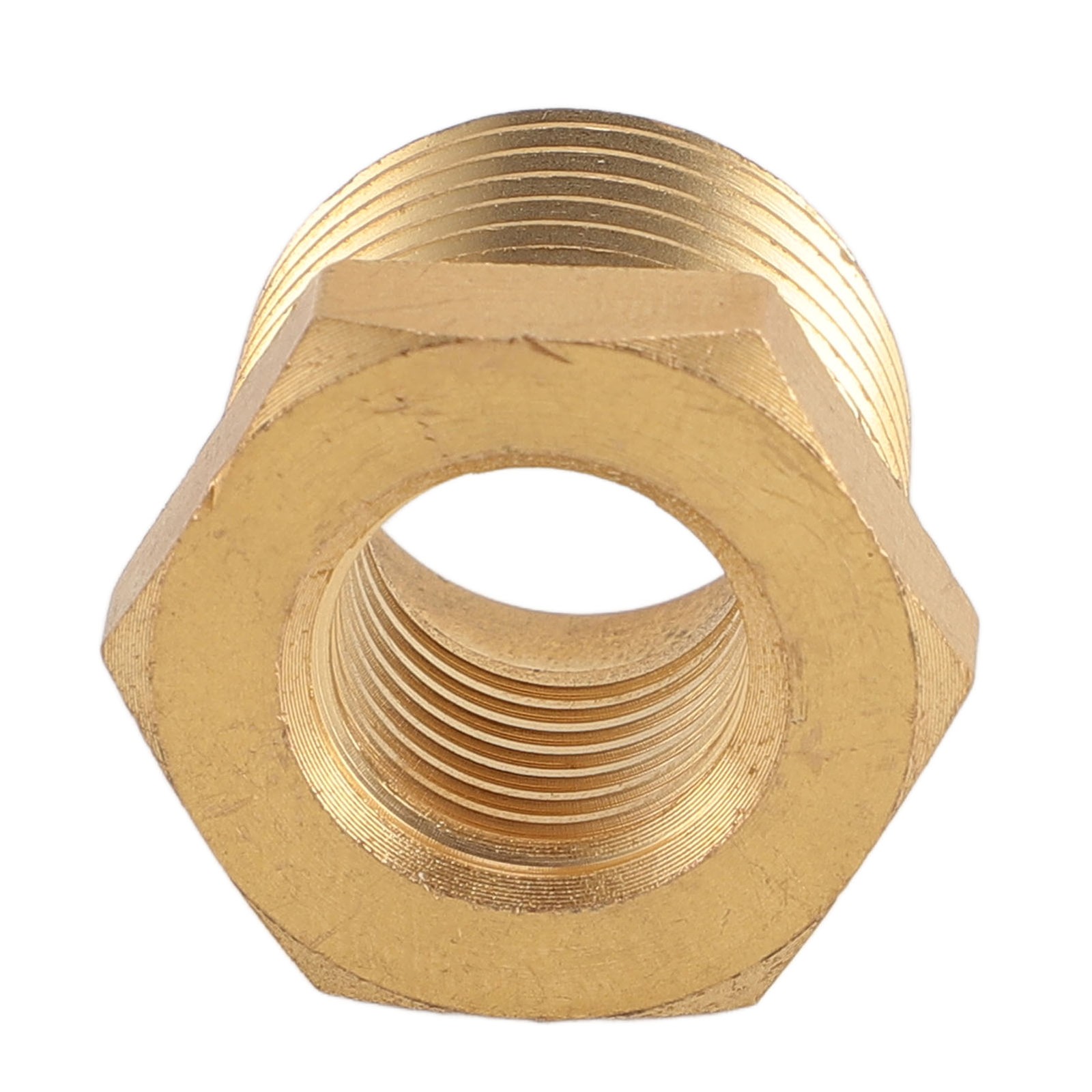 10PCS 1/2 Inch NPT Male X 1/4 Inch NPT Female Fitting Brass Reducing Pipe