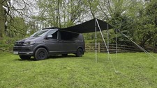 Debus VISTA Campervan Canopy Midnight Black Waterproof Awning Shelter VW Camper