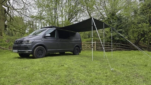 Debus VISTA Campervan Canopy Midnight Black Waterproof Awning Shelter VW Camper