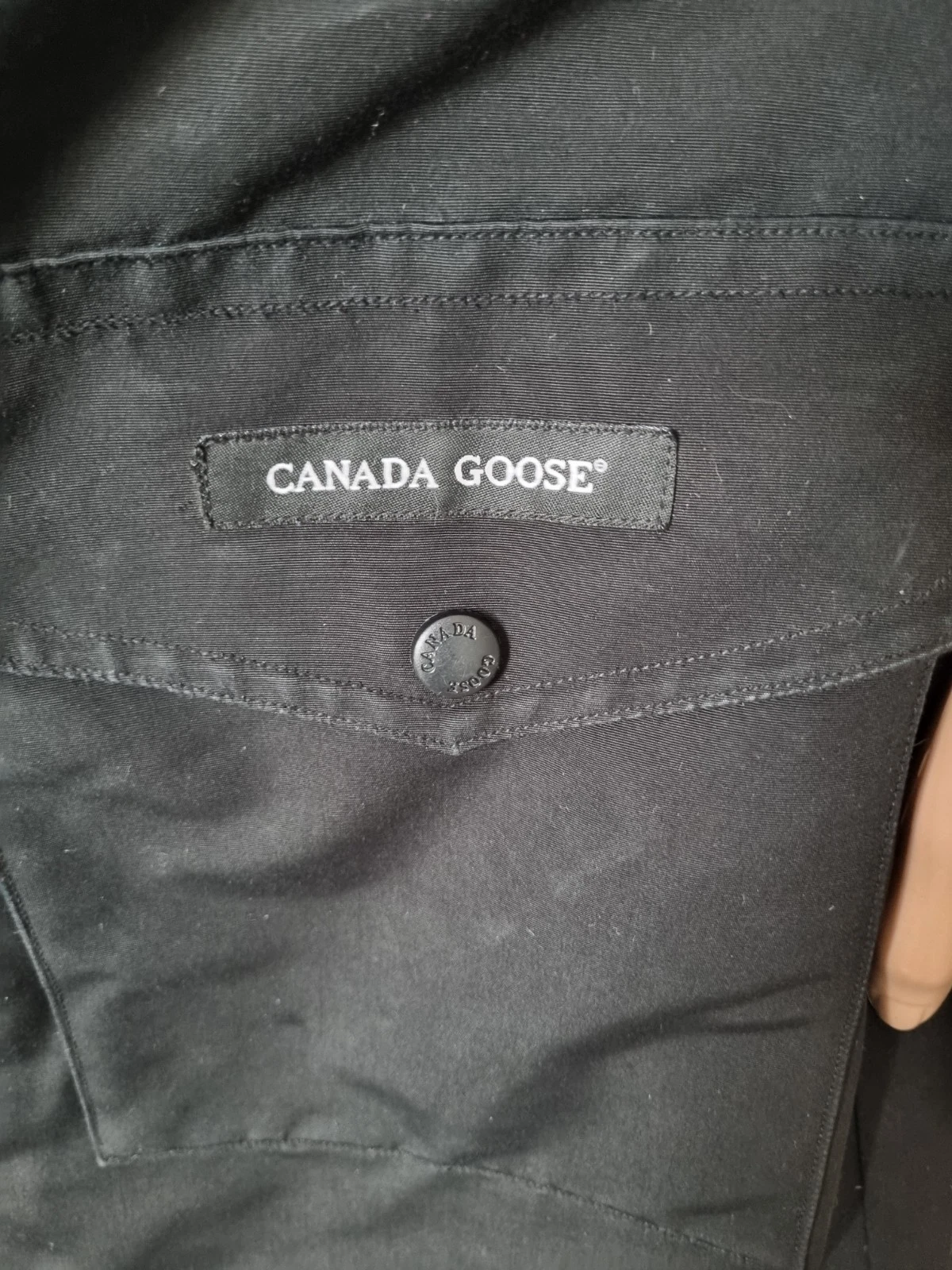 CANADA GOOSE CAPPOTTO DONNA O UOMO XS CANADA OCA TAGLIA 8 10. COLORE NERO