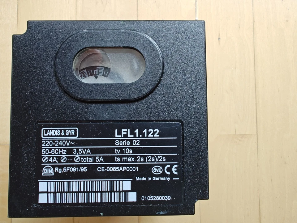 Landis & Gyr LFL1.122 Brenner Kontroll- 220-240V 50-60Hz 3,5VA