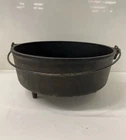 Old Vintage Lodge 12 Cast Iron Camp 3 leg Dutch Oven Cast Iron Pot Discontinued