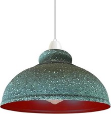 Vintage Lampshade Ceiling Light Shade Easy Fit Pendant Metal Lamp Shades E27