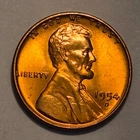 Nicer Low Mintage "business uncirculated++" 1954 D Lincoln Wheat Cent