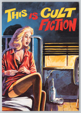 This Is Cult Fiction Advertising Compilation Album 1999 Postcard - Tower Records