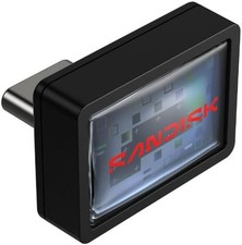 SanDisk Extreme Fit USB-C 256GB USB 3.2 Type-C, 400MBs Drive SDCZ530-256G-G46