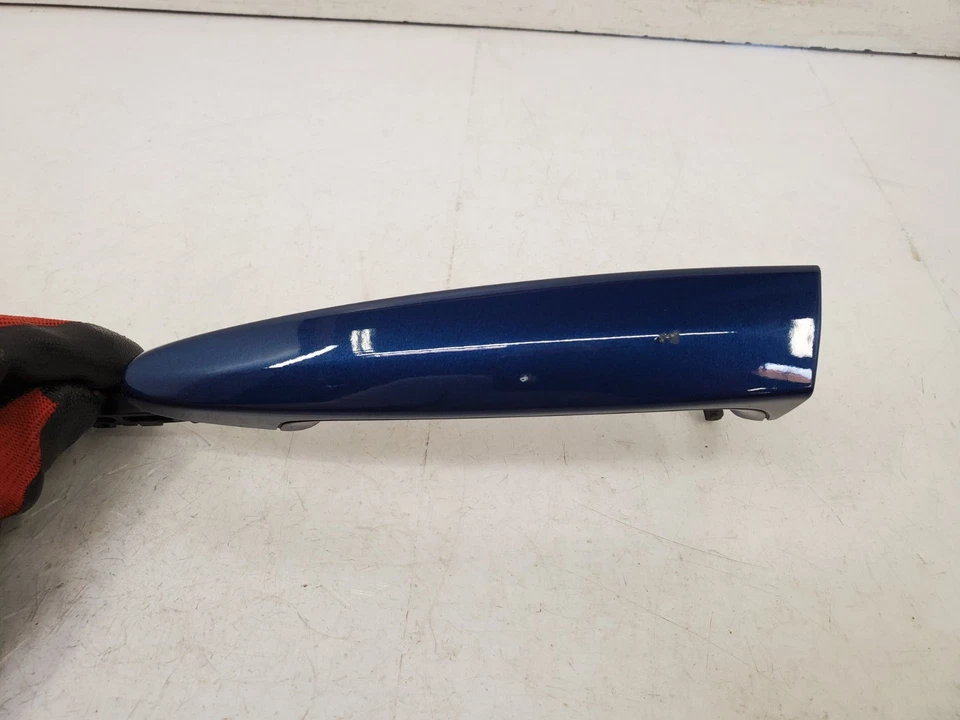 ✅ 07-13 OEM BMW E93 M3 335 lado izquierdo del conductor COMFORT ACCESS manija de puerta azul 381* Foto 3 de 4