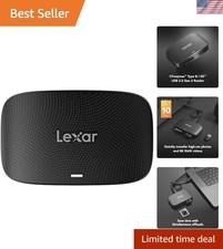 Professional CFexpress Type B / SD USB 3.2 Gen 2 Reader, Transfer Speeds Up T...